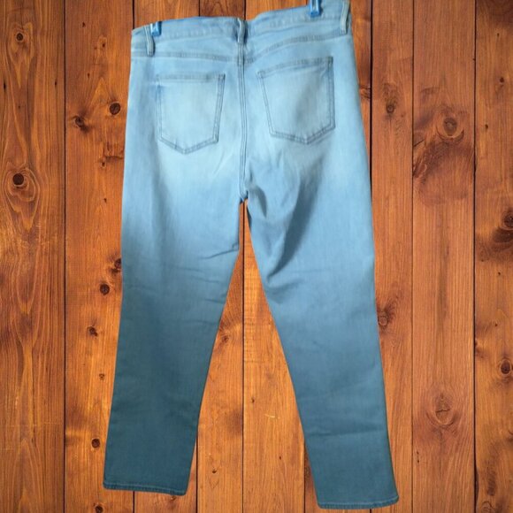 LOFT Boyfriend Women's Size 10 Distressed Casual Denim Blue Jeans - Picture 3 of 3